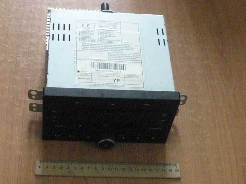 Штатна касетна магнітола Chevrolet