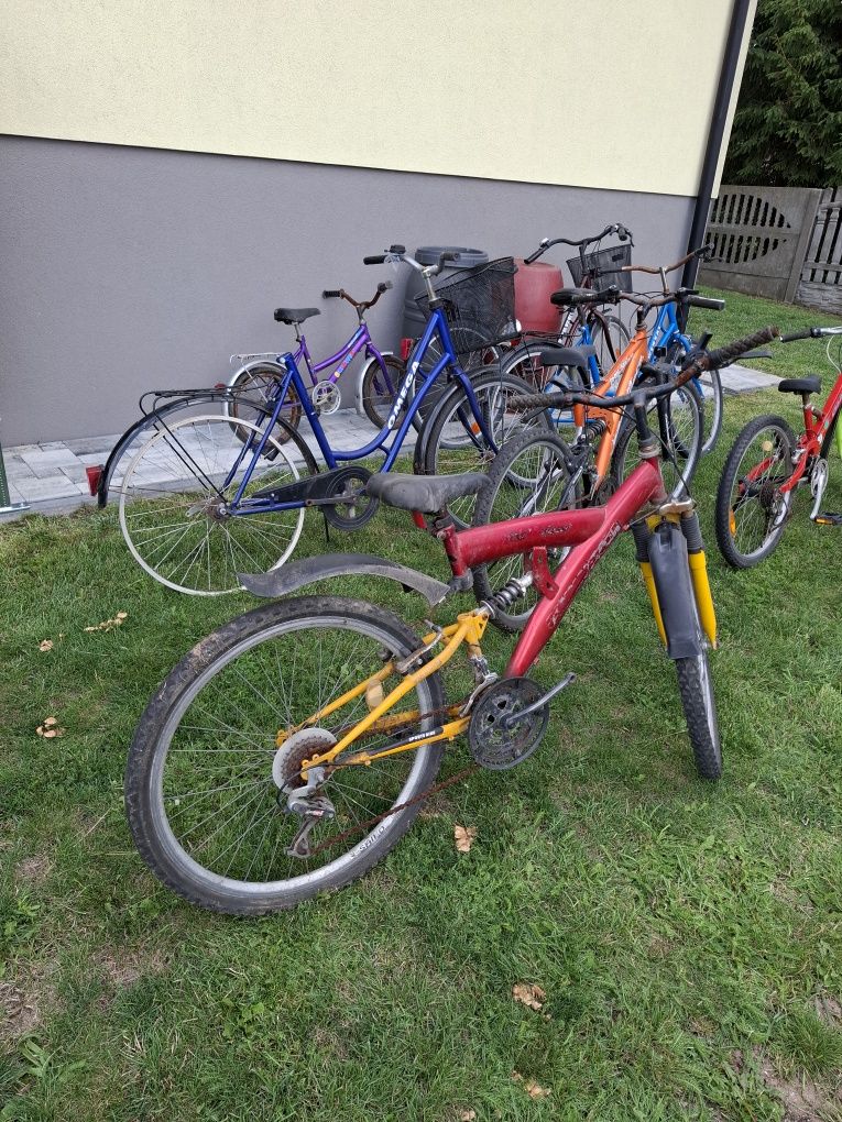Pakiet rowerów lub pojedynczo cena za wszystkie