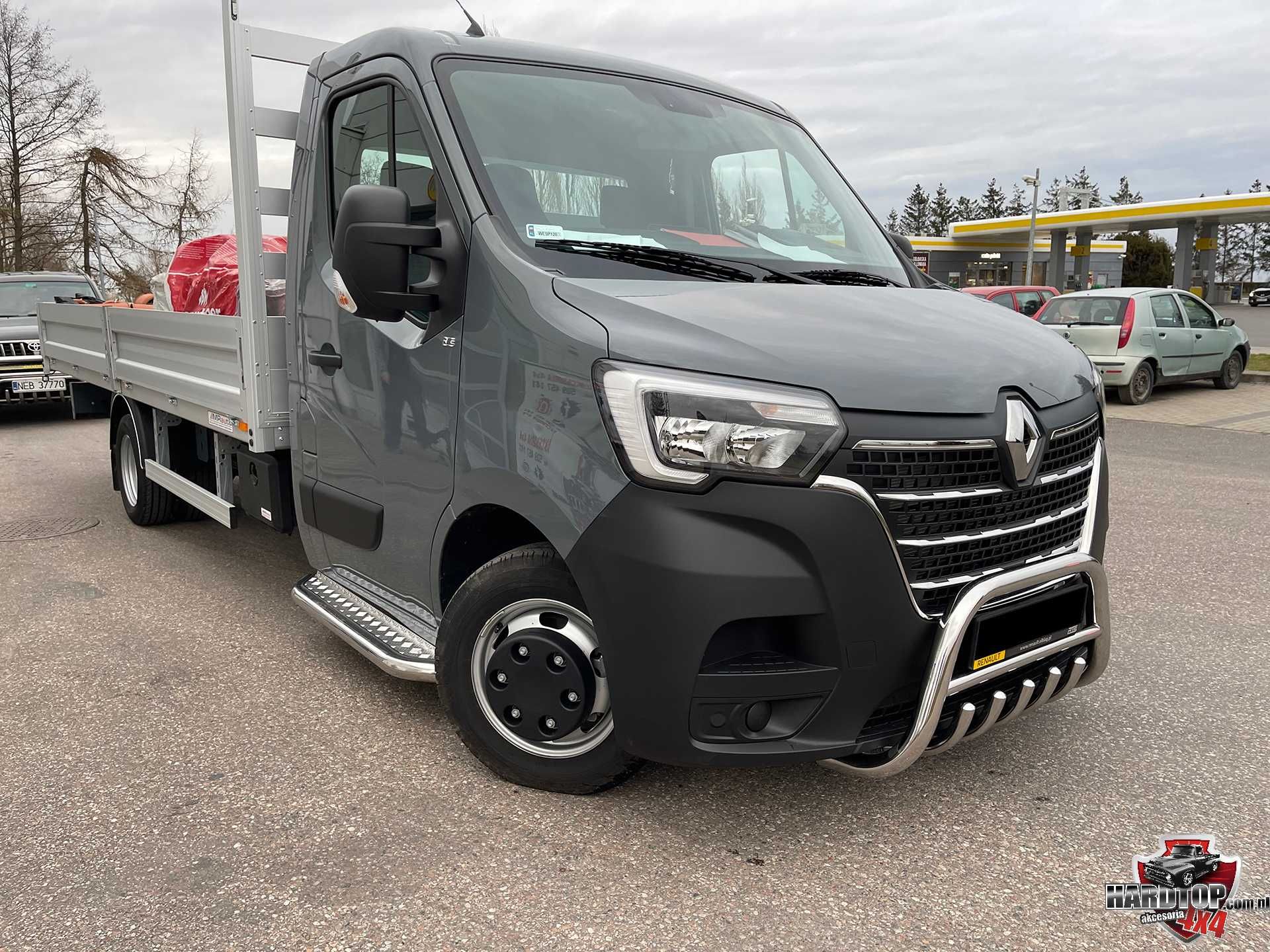 Progi Renault Master, orurowanie boczne Renault Master