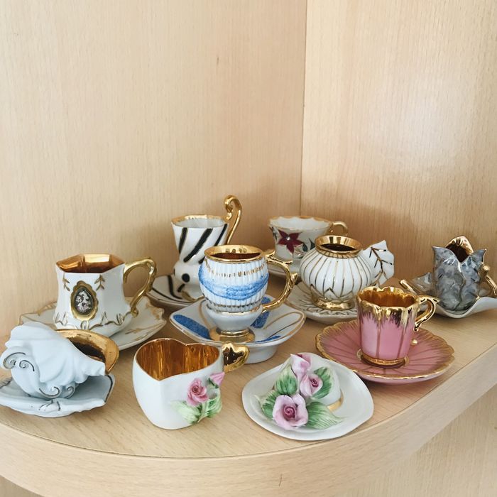 Chávenas Porcelana Limoges