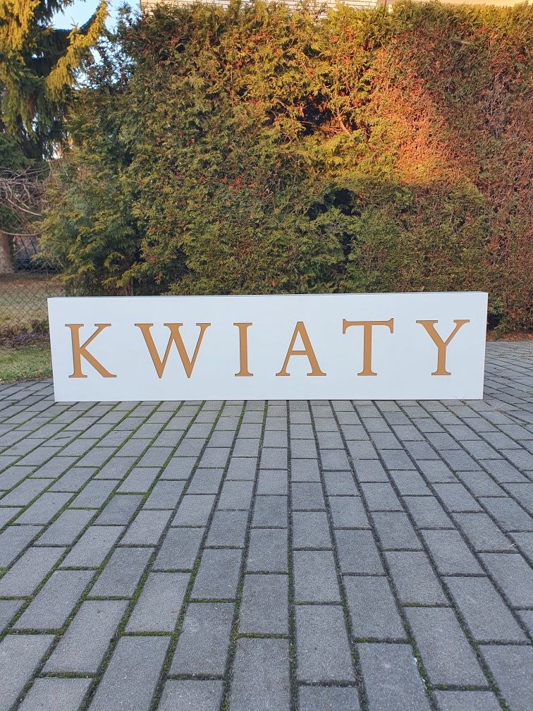 Kaseton reklamowy led, ledon kwiaty