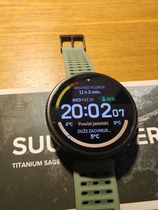 Suunto Vertical 2 Titanium, pasek gratis