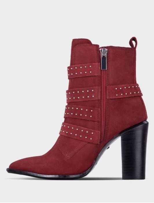 Актуальні шкіряні черевики козаки bronx americana