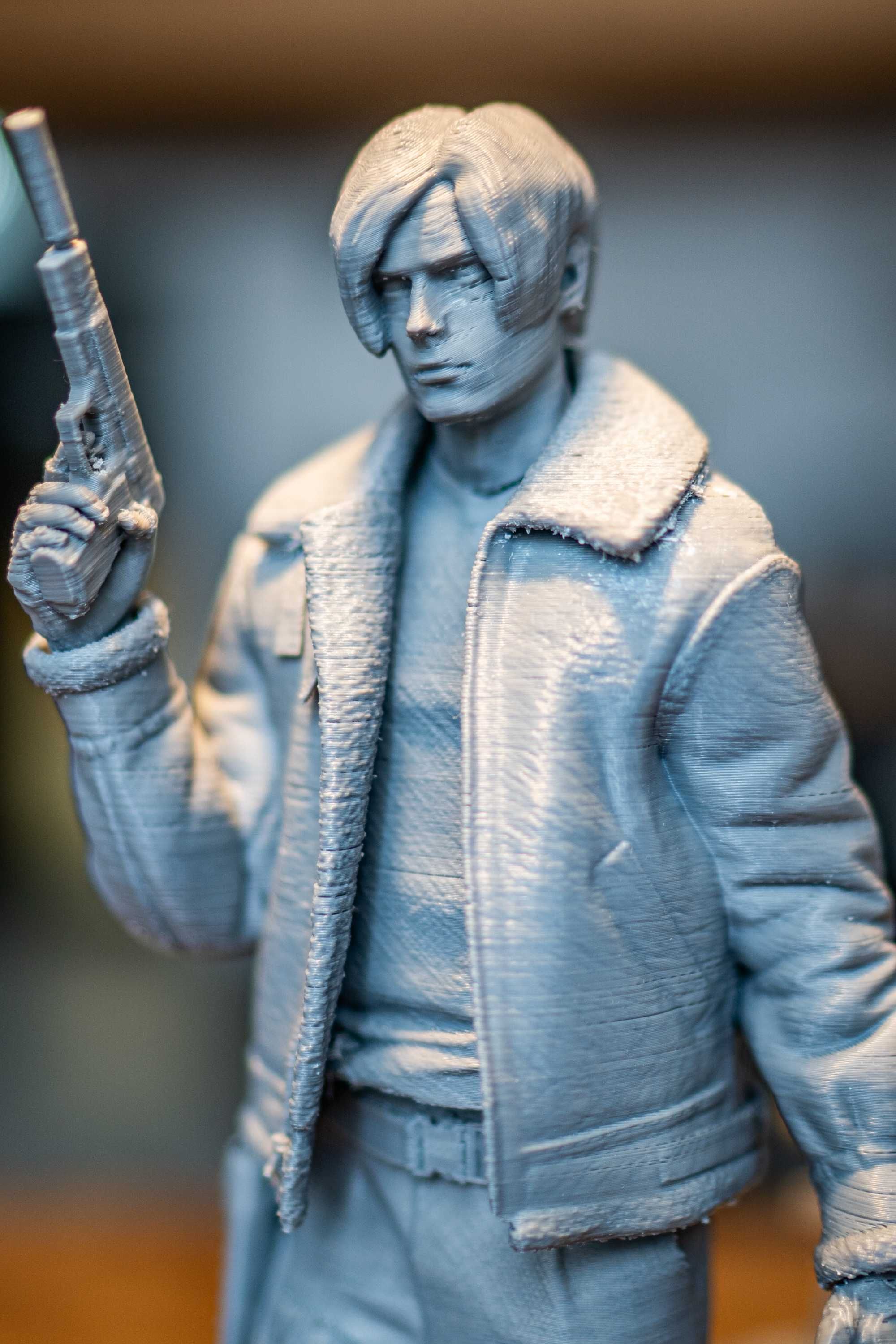 Leon RE4 - 3D Printed figurine