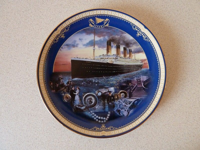 TITANIC - Nowy Zestaw, Limitowana Porcelana z Certyfikatem.