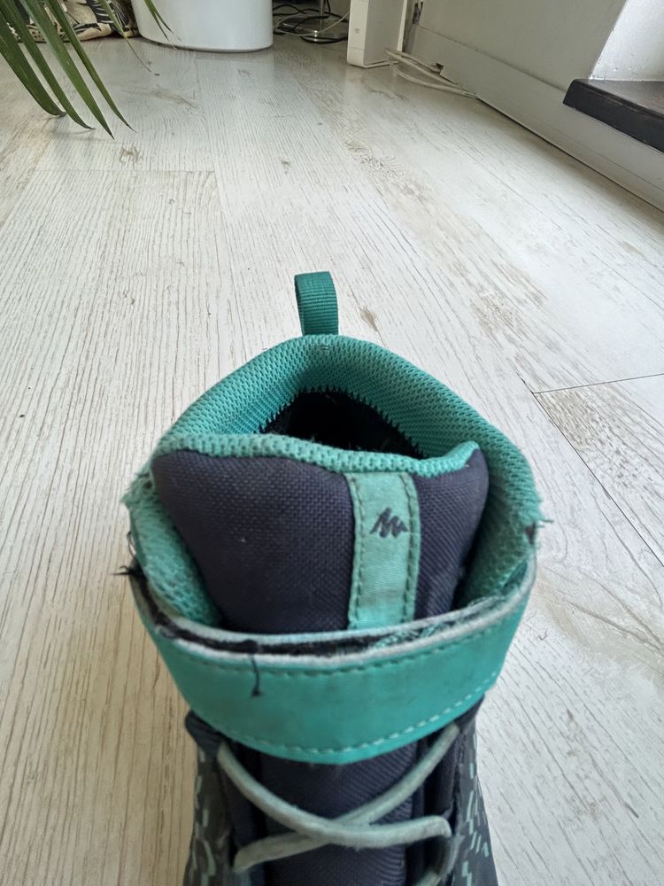Trapery botki buty Quechua  r 34 unisex rzep