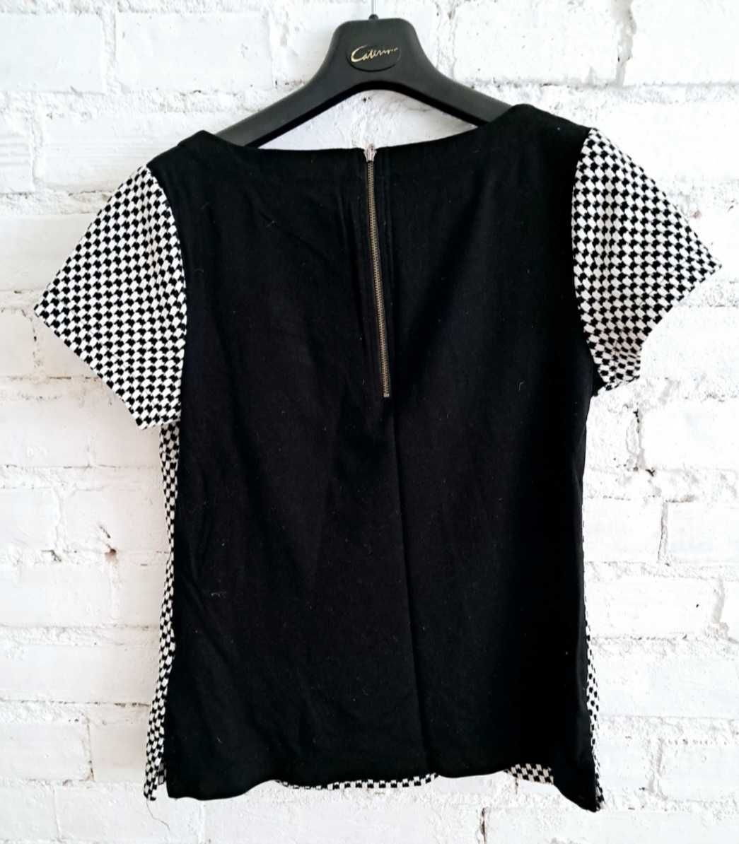 Banana Republic black and white bluzka r. S
