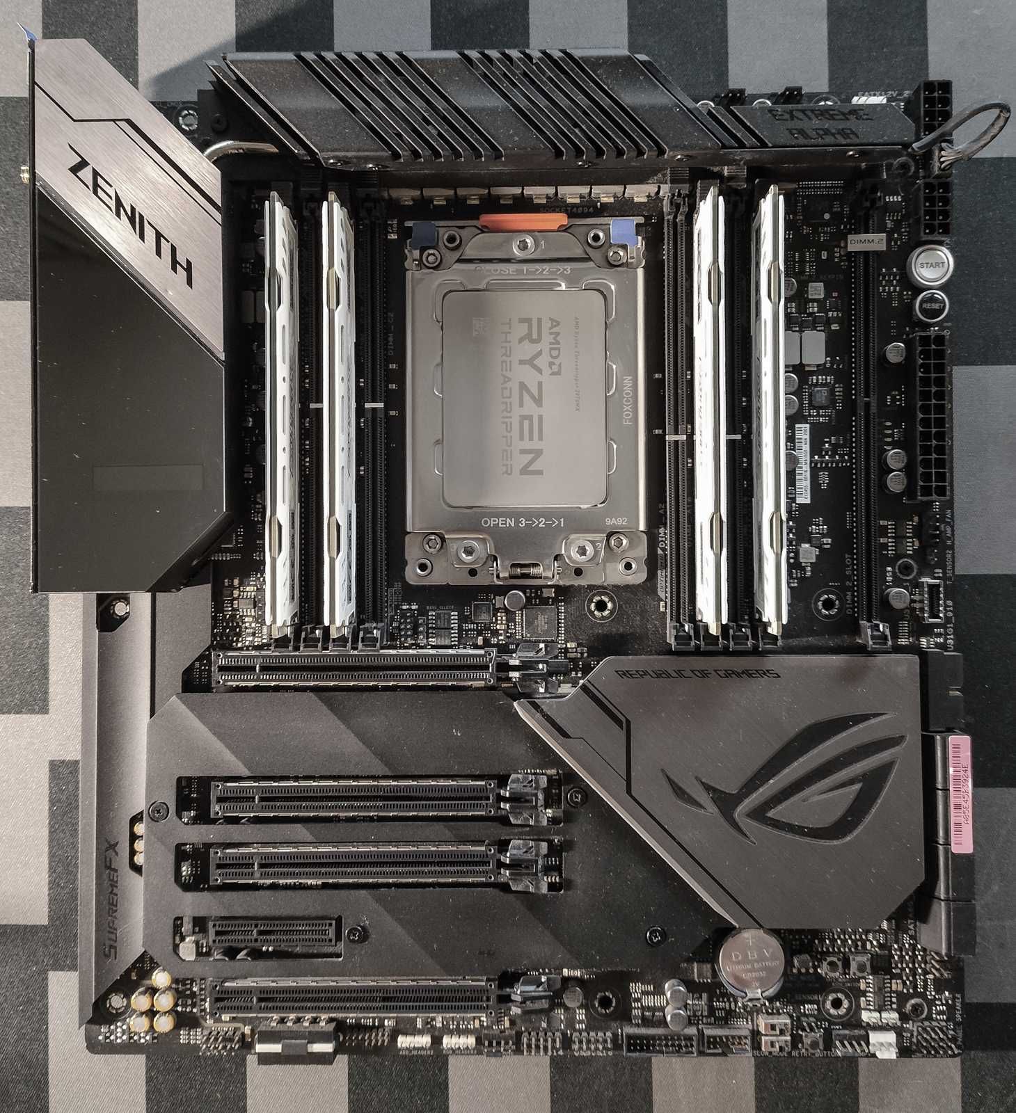 Mocny komputer Ryzen Threadripper 2970WX / RTX 3080 Ti / RAM 64 GB