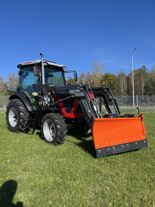 Ciągnik Rolniczy FOTRAK 50 KM Zestaw Zimowy Pług Posypywarka Transport