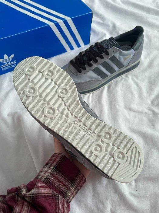 Мужские кроссовки Adidas SL 72 'Grey Dark Grey' Premium. 40-45