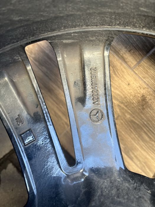 Диски w222 5 112 r19 різноширокі