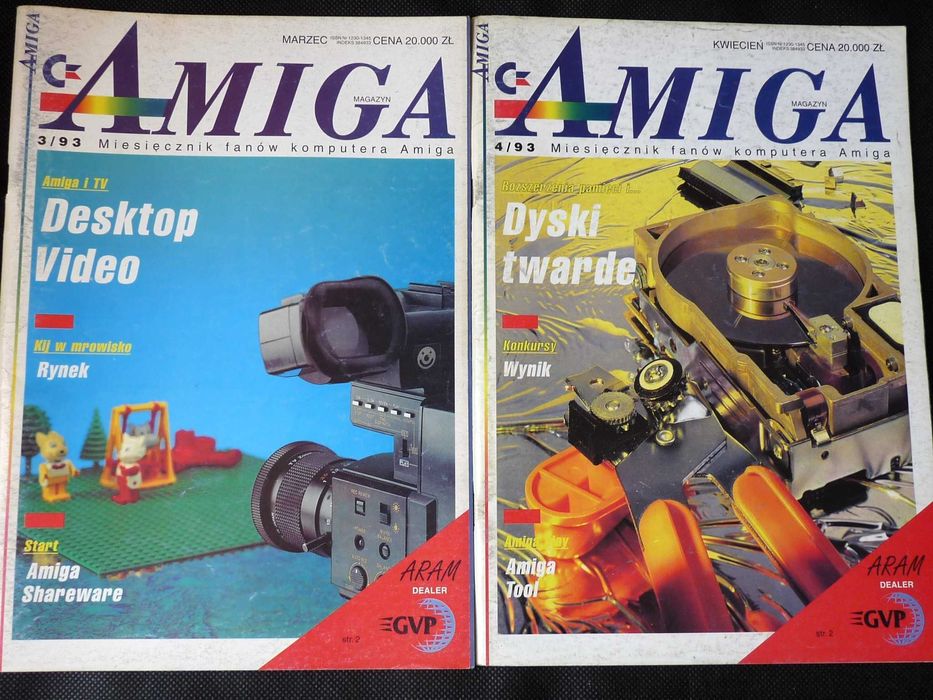 Czasopismo Amiga 1993 (10 sztuk)