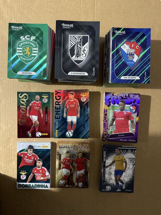 Cartas Coleção Ídolos 25/26 Panini