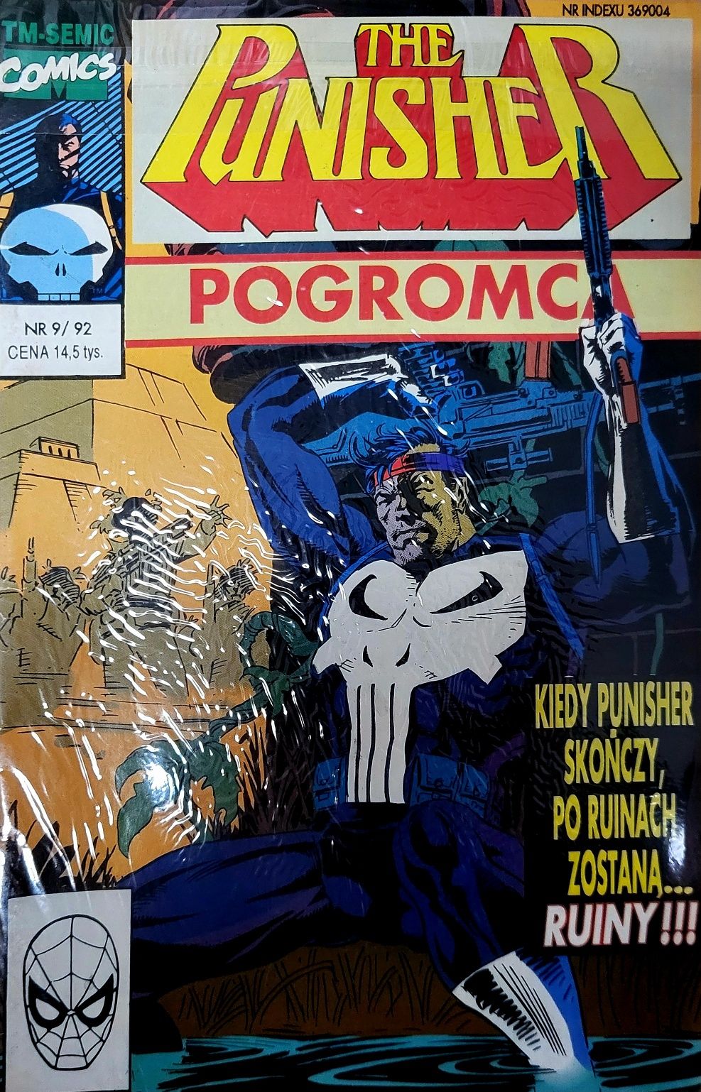 Komiks The Punisher Pogromca 9/1992 BDB