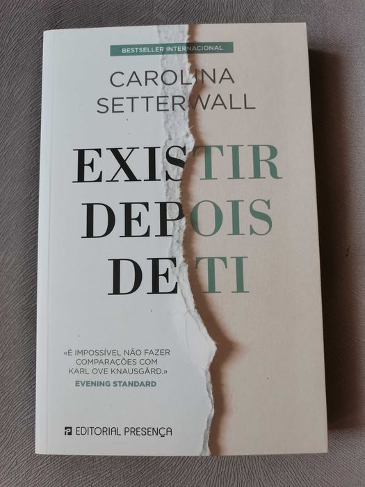 Livro novo 'Existir depois de ti' romance