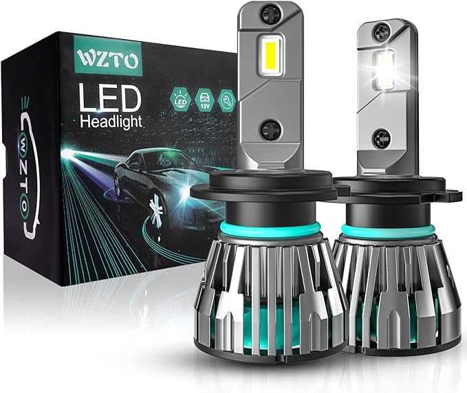 WZTO H7 Світлодіодна лампа для фар Led 12V /
