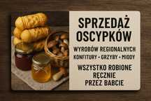 Oscypki,sery regionalne,przetwory konfitury zurawina gałki Warkocze