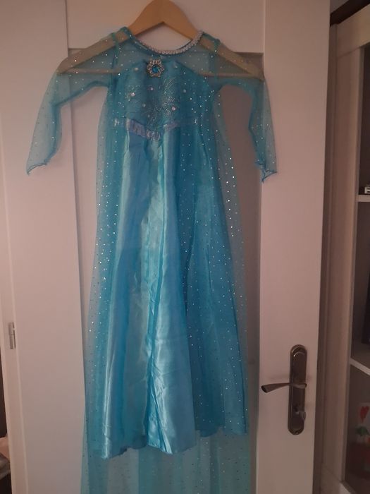 Sukienka Elsa   na bal przebierancow rozm120