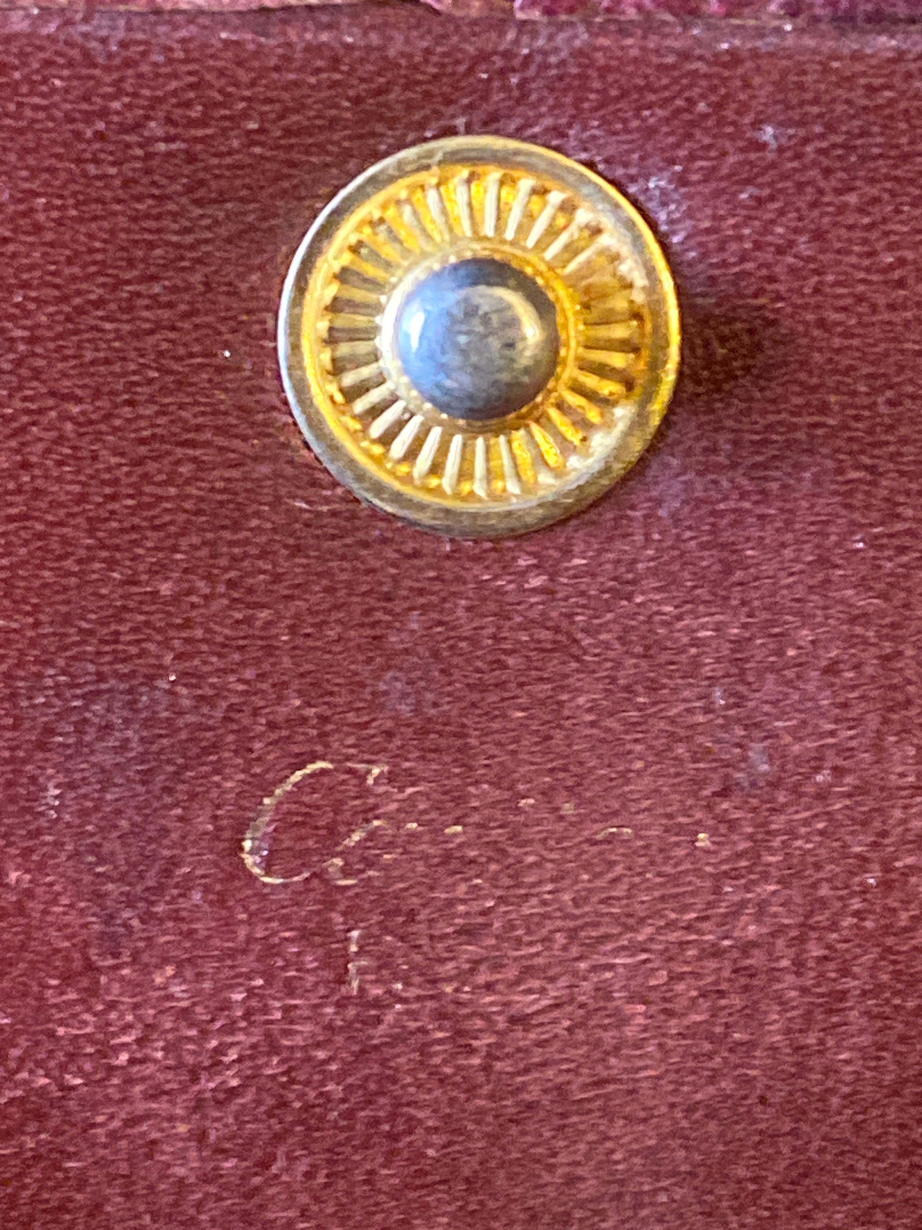 Carteira Cartier Pele Genuína Original 14 cm