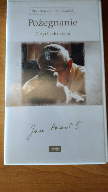 Złota kolekcja Jan Paweł II Pożegnanie- Kaseta VHS