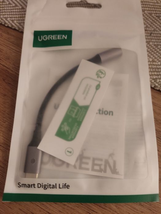 Przejściówka adapter USB c audio ugreen
