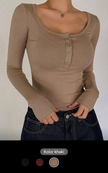 Nowa bez metki bluzeczka prążek S/M