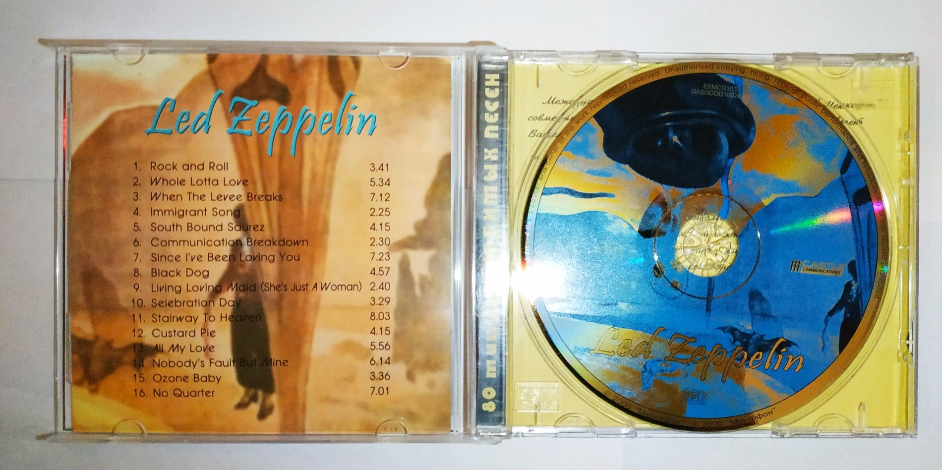 CD Led Zeppelin Золотая коллекция