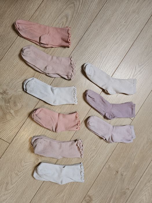 Skarpetki, rozmiar około 31-32, 9 par