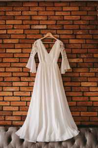 Suknia ślubna w stylu Boho/rustykalnym