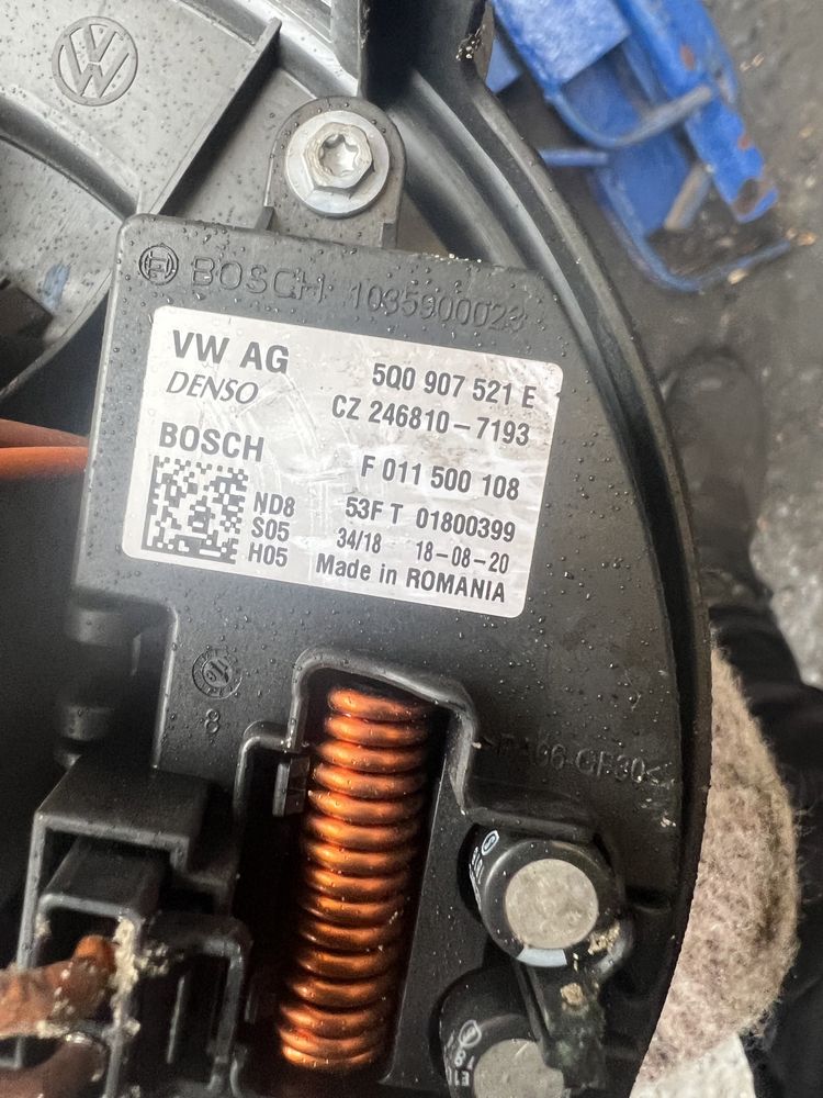 5Q1819021G VAG мотор вентилятора печки super b 3 г18