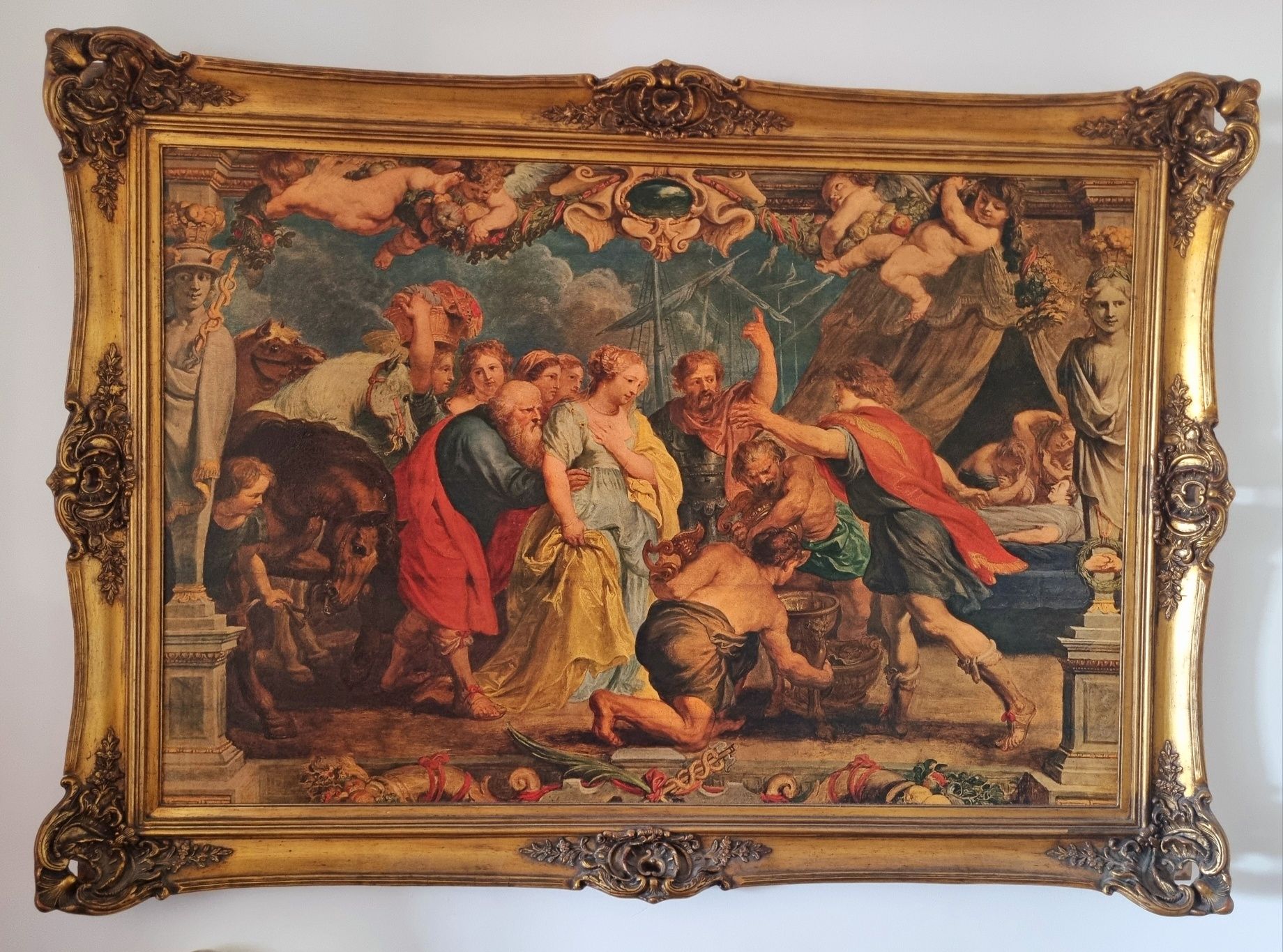 Magnifica Obra de Peter Paul Rubens, em estado irrepreensível.