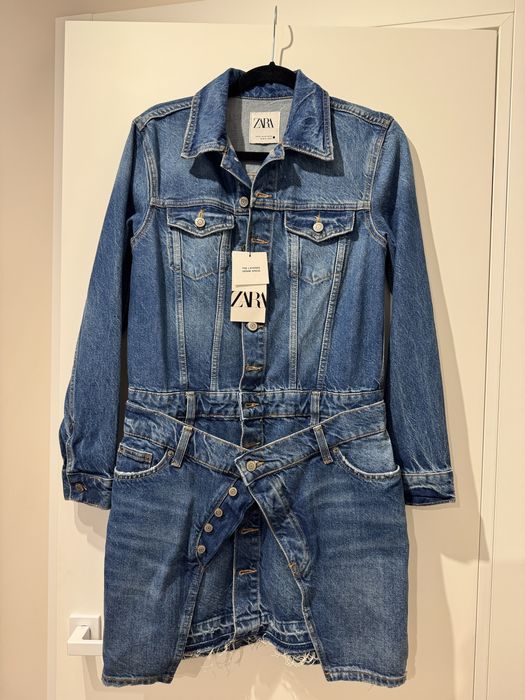 Zara джинс плаття преміальна лінійка  xs-s