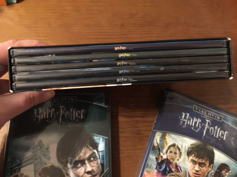 DVD coleccao Harry Potter anos 1 a 7