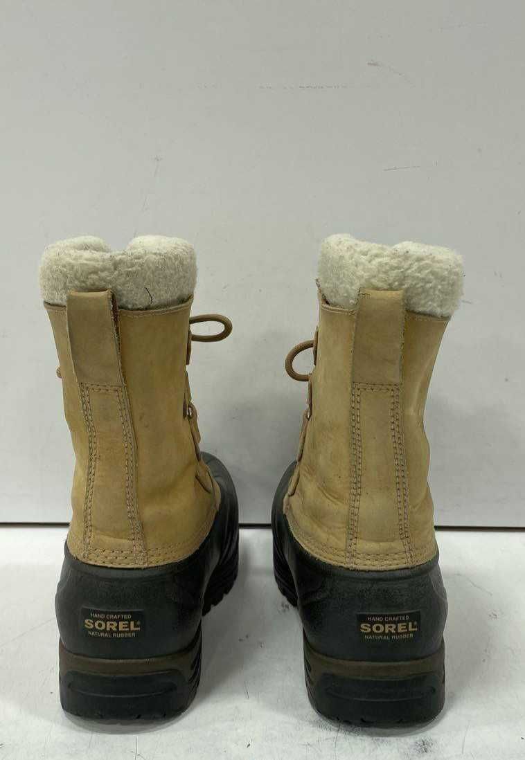 Sorel Snow Boot — Зимові шкіряні черевики, 26.5 см, коричневі