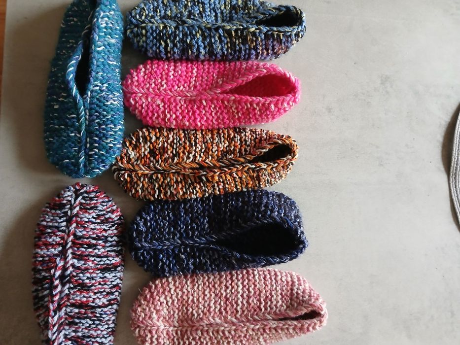 Kapcie ręcznie robione