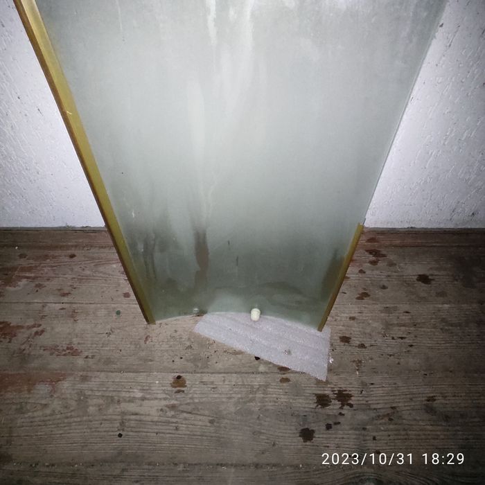 Скло матове душова кабіна шкло стекло 34x145,5 см