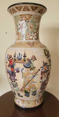 Wazon ceramiczny vintage chiński wzór