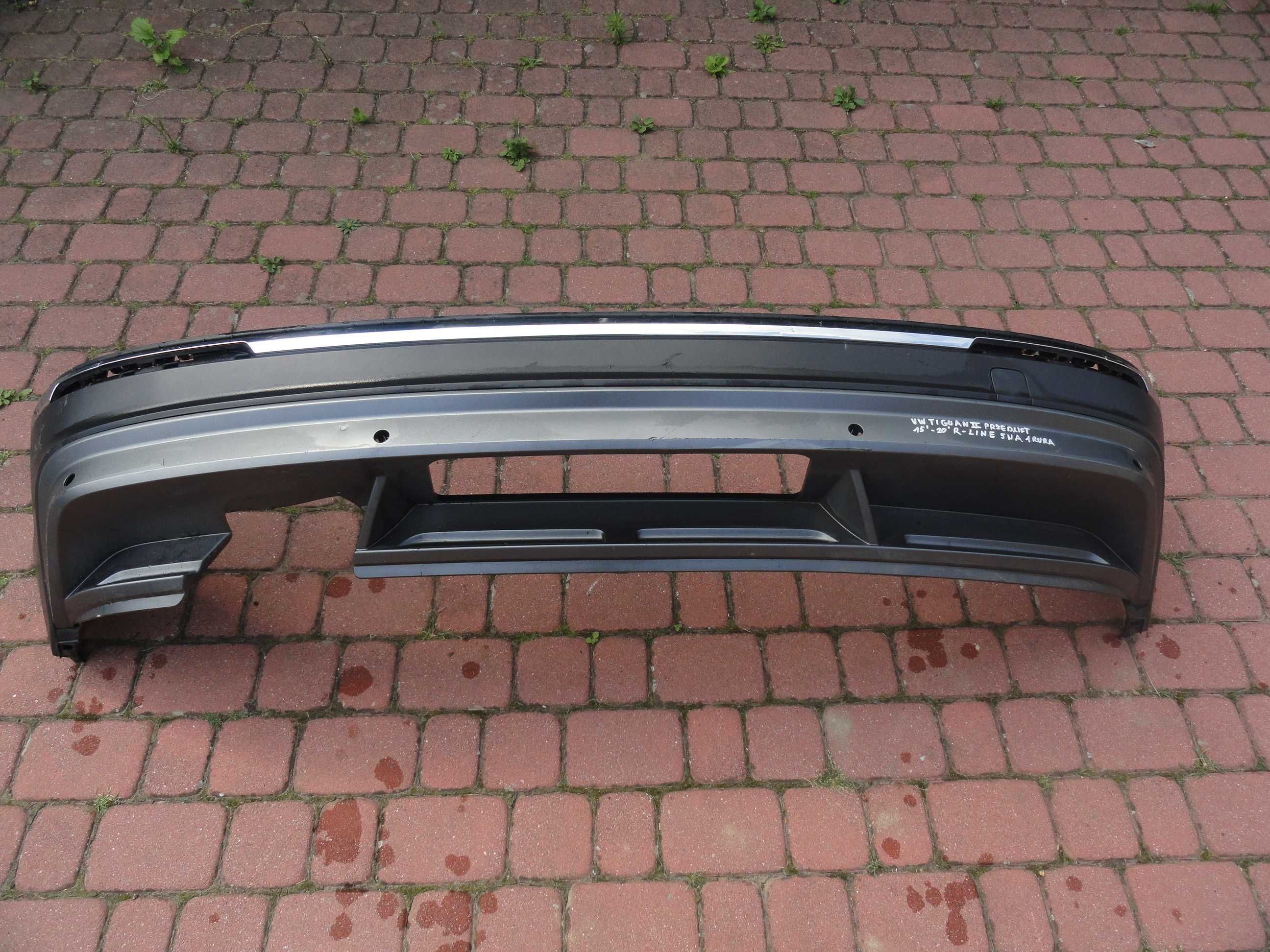 VW Tiguan 2 R-Line Zderzak Tył część dolna 15-20