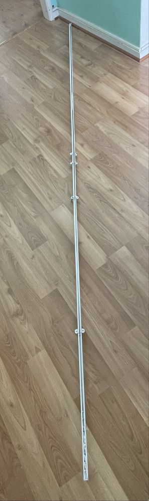 Calha para cortinado