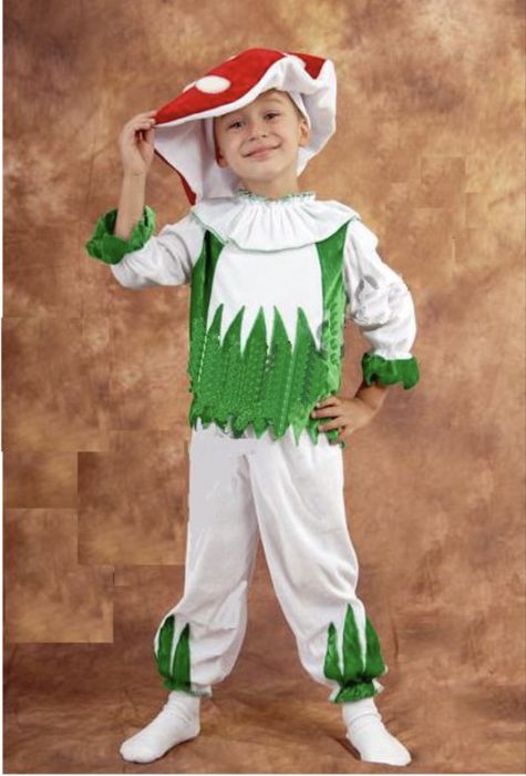 Костюм Грибочок, Мухомор, Капуста, Ковбой 104-116