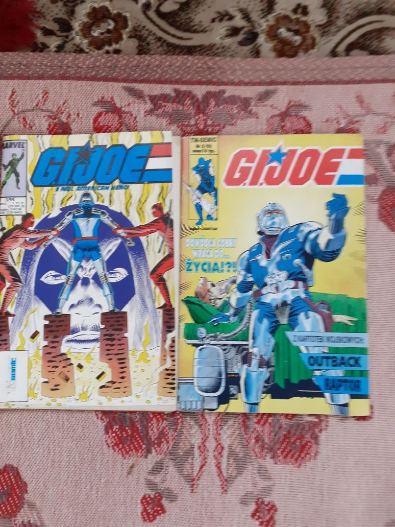 Komiksy g.i.joe 2 sztuki