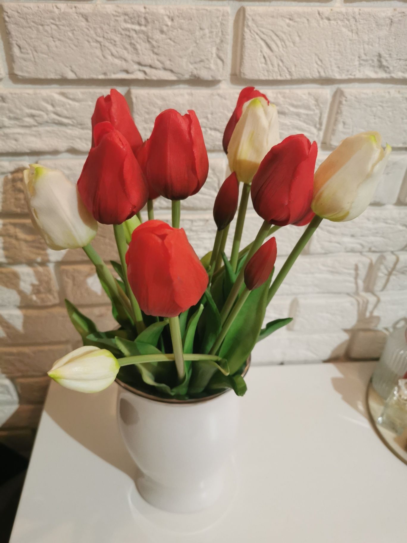 Silikonowe tulipany jak żywe