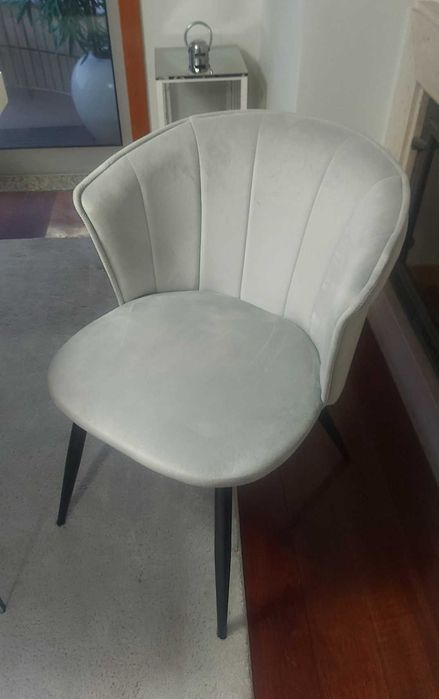 Cadeiras Sala cor Cinza claro