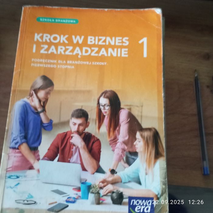 Krok w biznes i zarządzanie