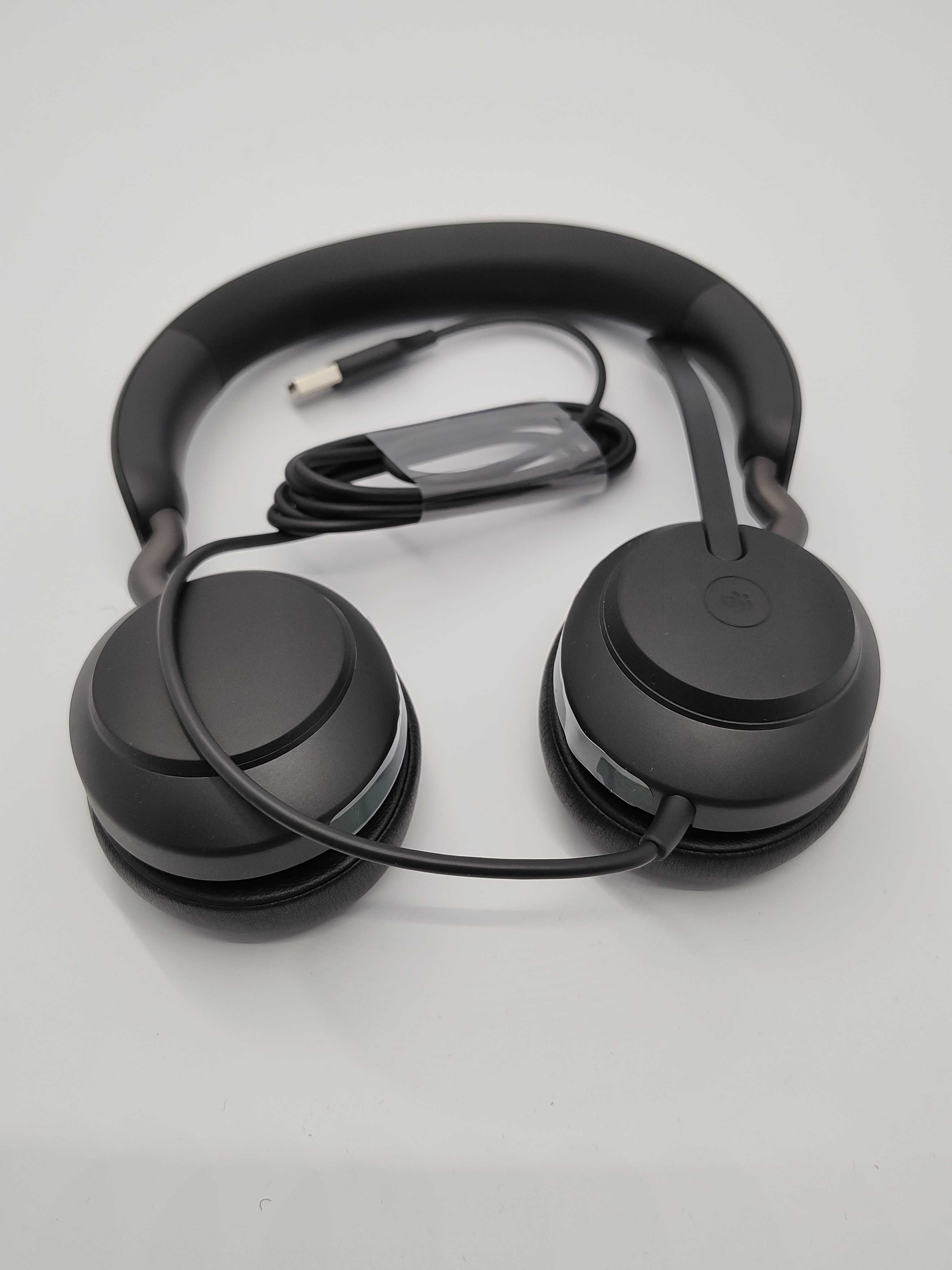 Słuchawki nauszne Jabra Evolve2 40 USB-A z mikrofonem Brak sterowania