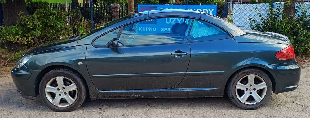 Peugeot 307 LPG 2.0 cabrio bogate wyposażenie sprawny hardtop skóry