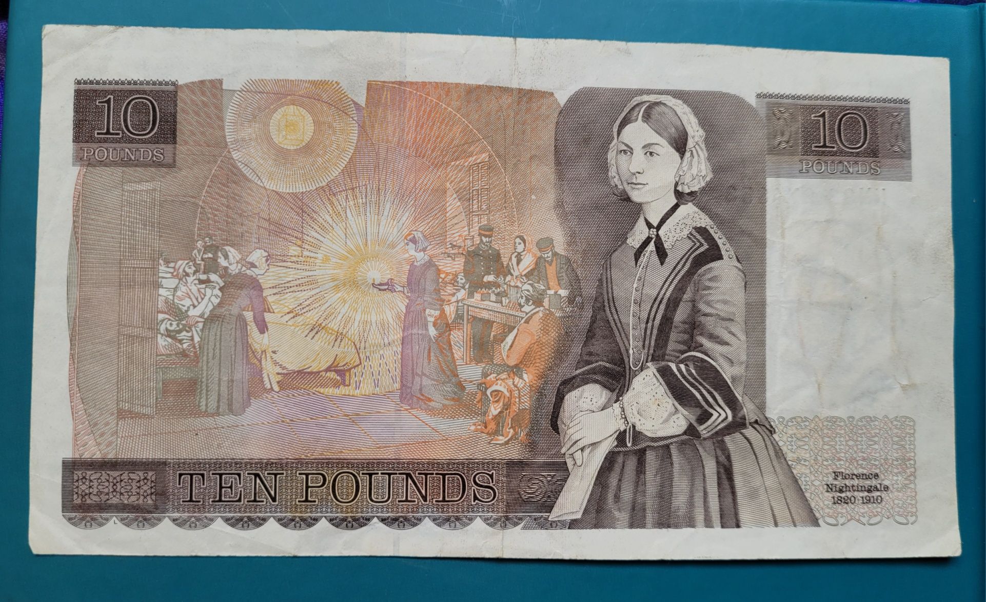 Banknot 10 funtów 1988 - Elizabeth II  - Wielka Brytania  (319A)