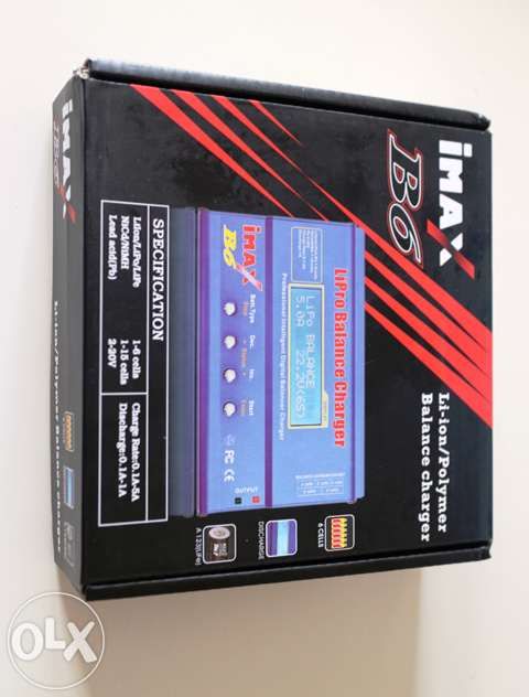 Carregador Imax B6 c/acessorios