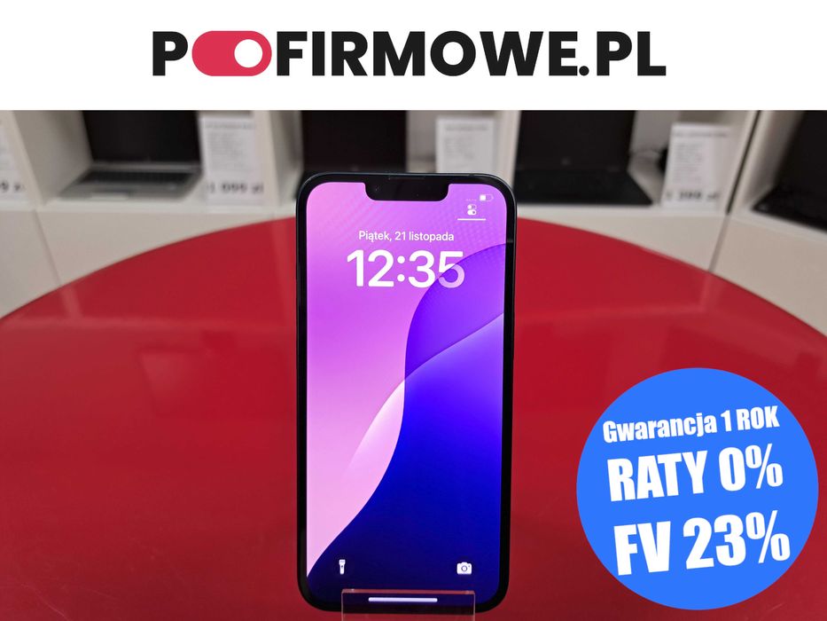 Telefon Apple iPhone 13 128GB Midnight Bateria 100% iOS 26.1