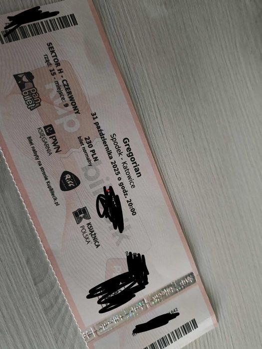 Dwa bilety na koncert